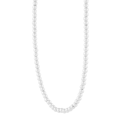 Silpada 'Falling Water' Sterling Silver Hematite Bead Necklace, 16" + 2" (4mm)2