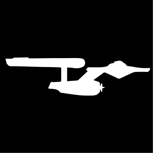 Enterprise Star Trek Decal Starship Window Sticker by Ritrama