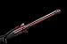 High Carbon Steel Chinese Sword Tang Dynasty Dao Straight Blade Dragon Pattern Sheath