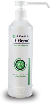 B. Braun D-Germ Alcohol-Based Hand Rub with Pump 500 ml