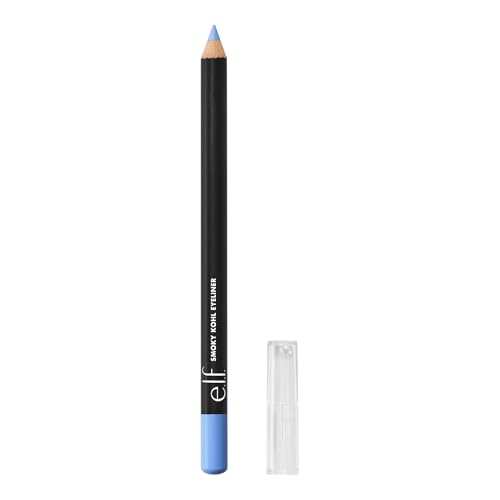 e.l.f. Smoky Kohl Eyeliner, matita occhi per make-up audaci altamente pigmentati e a lunga durata, prodotto vegano e non testato sugli animali, Sky High