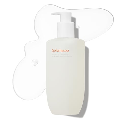 Sulwhasoo Gentle Cleansing Oil Jumbo - Korean Cleanser for All Skin Types, Hydrating, Soothing & Refreshing, Removes Waterproof Makeup, SPF & Pore Clogging Impurities - 13.52 fl. oz.