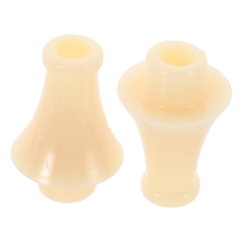 GOOHOCHY 2pcs Hulusi Mouthpiece Replacement for Traditional Chinese Flute Durable Ergonomic Design Fit for Various Brands Easy to Install and Clean for Musicians