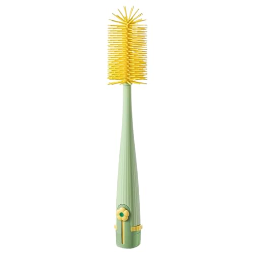 Nankoyal Estropajo para Biberones | Cepillo Fregador para Limpieza De Envases - Herramienta Multifuncional De Lavado para Tetinas Pajitas Sacaleches Ranuras Y Recolectores De Leche Materna