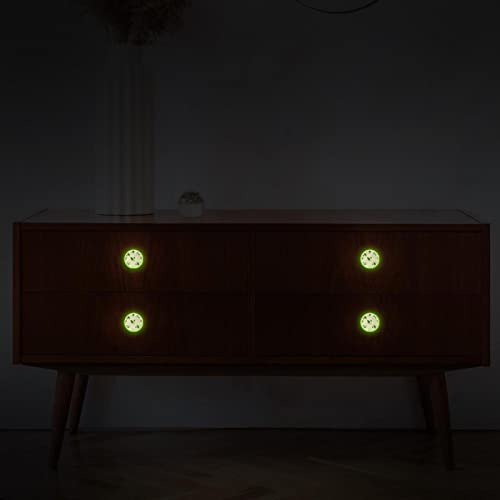 Cadeau de pendaison de crémaillère boutons de placard fluorescents - 7