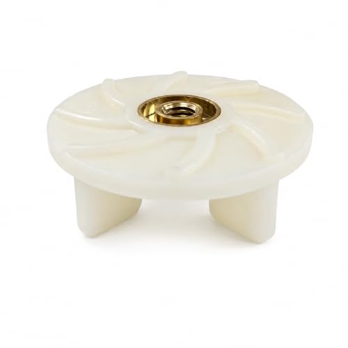 Image of Wonder Star Nylon Coupler Set for Preeti Mixer Grinder, Motor and Jar Coupler with Brass Insert, Compatible with Trio, Eco Plus, Chef Pro, Popular Models, White, Pack of 2
