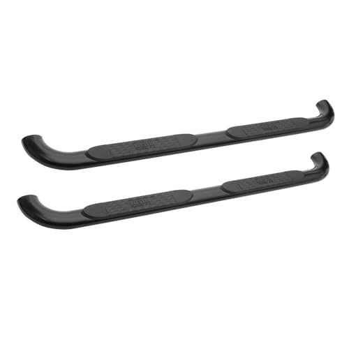 Westin 21-2995 Platinum Black Oval Step Bar, 4 inch