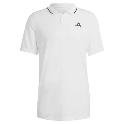 adidas Men's Standard Club Tennis Piqué Polo Shirt