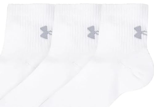 Under Armour UA Cotton Men's Quarter Socks, 6 Pairs4