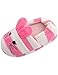 Beeliss Toddler Girls Slippers Cartoon Animal Crochet Shoes (11-12 M US Little Kid, Pink)