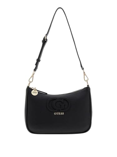 Sac à bandoulière GUESS en cuir noir HWBG9905180 finitions luxe et durables