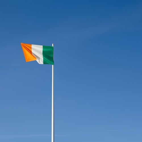 Runesol Ivory Coast Flag 3x5, 91x152cm Côte d'Ivoire, 4 Grommets, Brass Eyelet in Every Corner, Ivorian Banner, Sports, Celebrations, Premium Flags, Waterproof, Inside, Outside