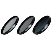 Vivitar Series 1 3-Piece Multi-Coated HD Pro Filter Set (52mm UV/CPL/ND8)