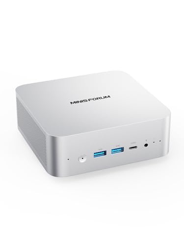 Image of MINISFORUM M1 Pro-125H Mini PC Barebone, Intel Core Ultra 5 125H (14C /18T, Up to 4.5Ghz), Mini Computer HDMI2.1 /DP1.4 /2xUSB4(8K) Video Display, 2.5G LAN, OCuLink Port, Dual Speaker /DMIC, WiFi 7, BT5.4