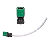 高圧洗浄機用ペットボトルアダプター ケルヒャー・マキタ対応 高圧ホースコネクター 洗車用 持ち運び便利 ペットボトル対応高圧洗浄機アダプター