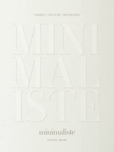 Minimaliste - Decorative Book for Interior Design and Coffee Tabl...