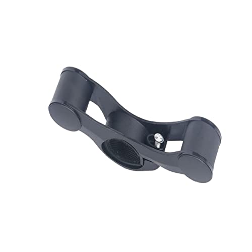 GOOHOCHY 1Pc Bike Bracket Clip for Flashlight Accessories Durable Handlebar Extension Light Holder Black Enhance Storage Space Utilization for Mountain Biking