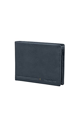 Protezione da RFID Samsonite Simpla SLG - Portafoglio, 13 cm, Blu (Petrol Blue)