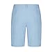 Men's Cotton Linen Shorts Solid Color Casual Pocket Half Shorts Button Zipper Dress Pants with Pockets