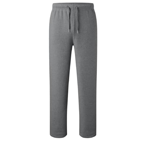 Boys Baggy Sweatpants Straight Wide Leg Uniform Track Pants Elastic Waist Athletic Joggers Sweat Pants with Pockets2