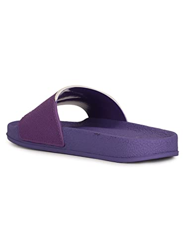 Bata womens E- Ivry Purple Slide Sandal - 7 UK (5729581) - Image 3