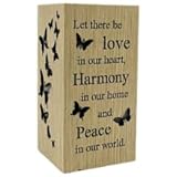 UNIDECO The Trouble with Love, Butterfly Home Decor, Butterfly Bedroom Decor, Butterflies Decoration, Inspirational Gifts, Wife Presents, Motivational Quotes to Help You Be More Positiv