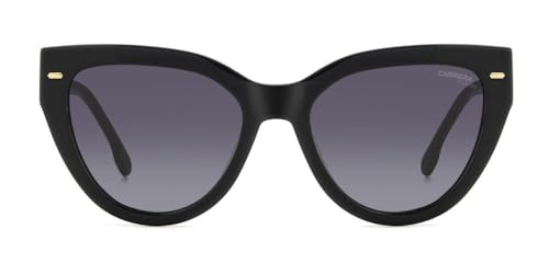 Carrera Men's 3017/S Polarized Cat Eye Sunglasses, Black, 55/140/192