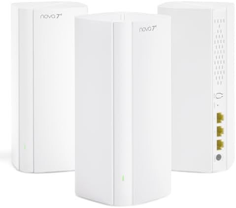 Tenda WiFi 7 Mesh System BE3600 – Dual Band Mesh WiFi System for ...