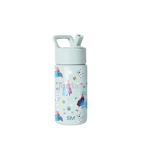 Simple Modern Personalized Disney Frozen Kids Water Bottle | 14oz