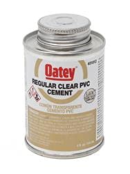 Cemento PVC Transparente 1/4, 4 Oz miniatura 1