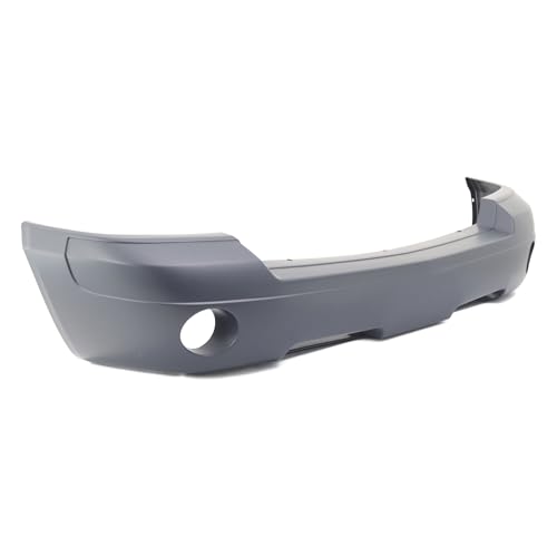 Image of FitParts Compatible with Dodge Dakota 2005-2007 Front Bumper Cover | Primed, With Fog Light Holes, Without Parking Sensor Holes, Ready to Paint, OEM 5JL35TZZAF, CH1000444