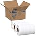 Scott JRT Jr. Toilet Tissue White 2-Ply Jumbo Size Cored Roll Continuous Sheet 3.55 Inch X 1000 Foot, 07805 - Case of 12
