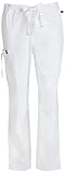 Code Happy Bliss w/Certainty Men Scrubs Pant Drawstring Cargo 16001ABT, L Tall, White