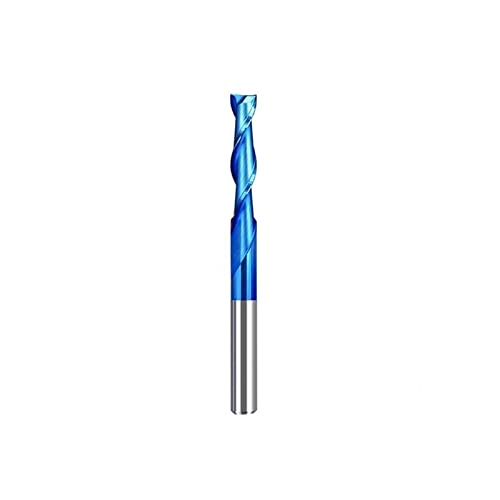 Fraise à 2 cannelures tige 6mm et 8mm pour routeur bois et outil CNC