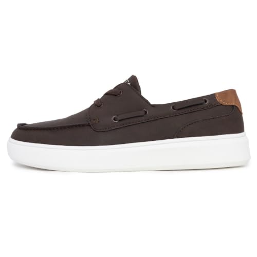 Image of NAUTICA Men's Lace-Up Boat Shoe Casual Loafers Comfort Sneaker - Walking Moccasin