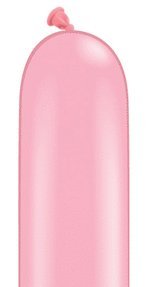 Qualatex 350Q Medium Twisting Balloons, Pink - Pack of 100