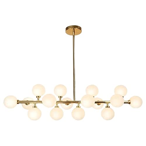 Pendentif réglable suspendu haut de gamme lampe cuisine laiteuse