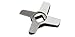Size #10/#12 Hobart Style Meat Grinder Knife Blade - Made in Germany