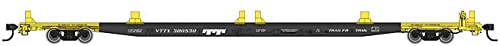 Walthers HO Scale 85' General American G85 Flatcar Trailer-Train/VTTX #300564