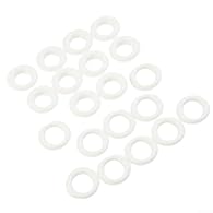 [ADJUSTABLE SIZE OPTIONS] This set includes adjustable inner diameter of 15mm and outer diameter of 28mm, allowing for applications across various projects. [RELIABLE PLASTIC MATERIAL] Crafted from resin, these eyelets are designed to replace metal o...