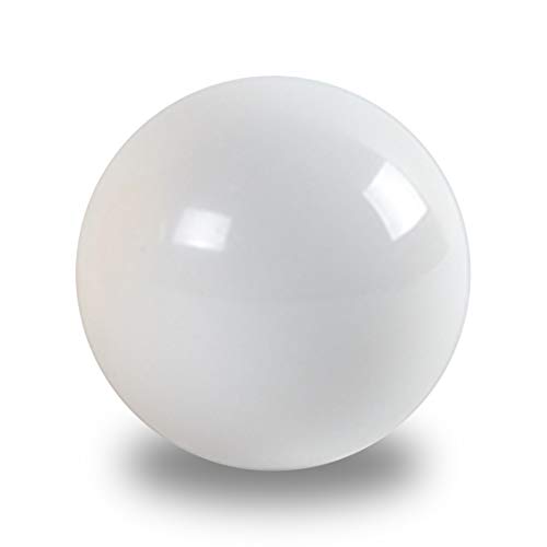 Apudarmis White 40Mm Bocce Pallino Balls Replacement - Including Measuring Rope #TOP12