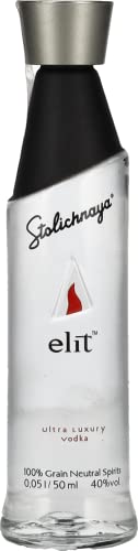 Stolichnaya Vodka SPI ELIT Ultra Luxury Vodka 40% Vol. 0,05l