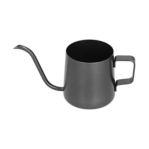 Stainless Steel Gooseneck Spout Coffee Kettle Pour Over Pot Black for Home Office Camping