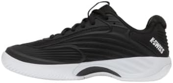 K-Swiss Women's Hypercourt Express 3 Wide (Black/White). (10.5)