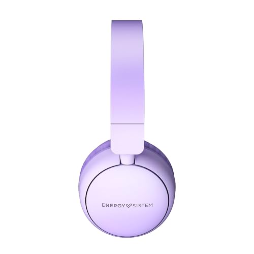 Energy Sistem Urbantune - Cuffie Con Cavo (Plastica 100% Riciclata, Cavo Rimovibile, Microfono, Assistente Vocale) Viola - 3
