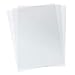 TruBind Binding Covers for Reports and Presentations - Crystal Clear PVC - 10 Mil Thick - Letter Size - 8 1/2 inch x 11 inch - Square Corners - Includes Tissue Interleaving - 100/Bx (CVR-10AST)