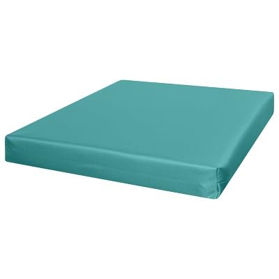 Prime Kingdom Waterproof Seat Cushion – Foam Pad with Washable Zipped Cover for Rattan Garden Chairs, Patio, Balcony & Indoor Dining Seats 4cm Thick (Bottle Green, 45 x 50cm / 18" x 20")