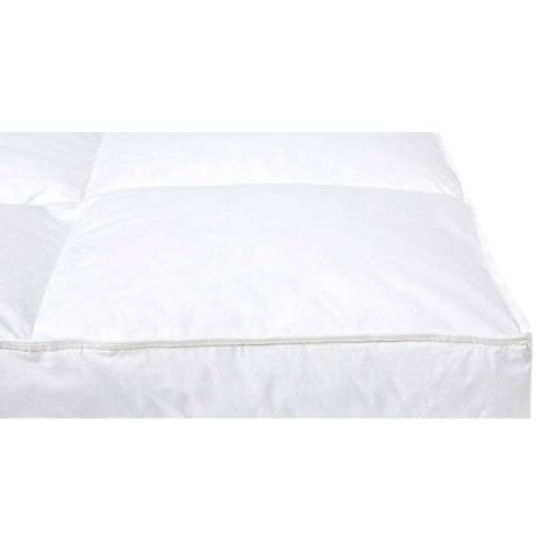 Ipoallergenico Feather Bed with 2 – 1/5,1 cm deflettore Box