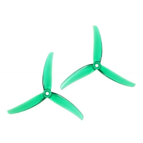 Hélice 3 pales 4.9x3.3x3 pour arbre 5mm et drone de course FPV