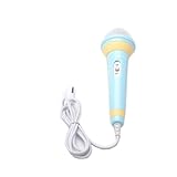 Ragyzity Handheld Wired Microphone, Kids Wired Dynamic Singing Mechine Lightweight for Kids Singing